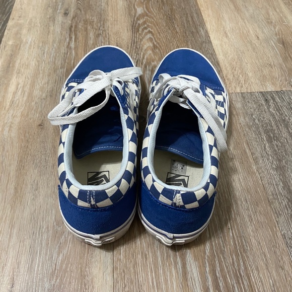 Blue Checkered Vans - Picture 3 of 4